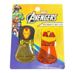 Marvel Avengers Magnetic Bag Clips NEW 2pk